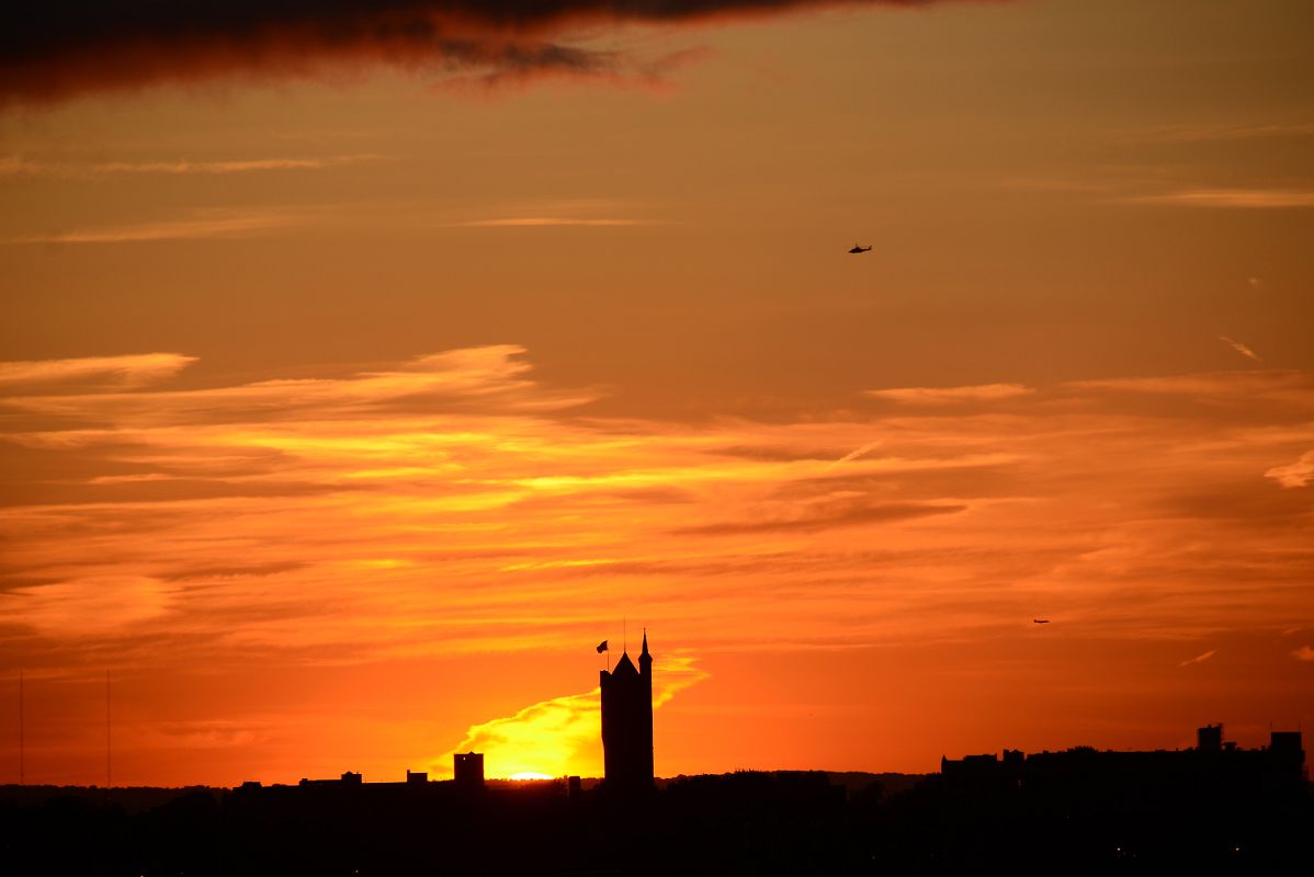 34 Sunset On The Weehawken Water Tower New Jersey From New York Ink48 Hotel Rooftop Bar